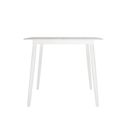 Nemma 6-Seater Aluminium Outdoor Dining Set, featuring a sleek, modern table with sturdy legs, ideal for patios. Includes one table and six chairs, designed for durability and outdoor comfort.