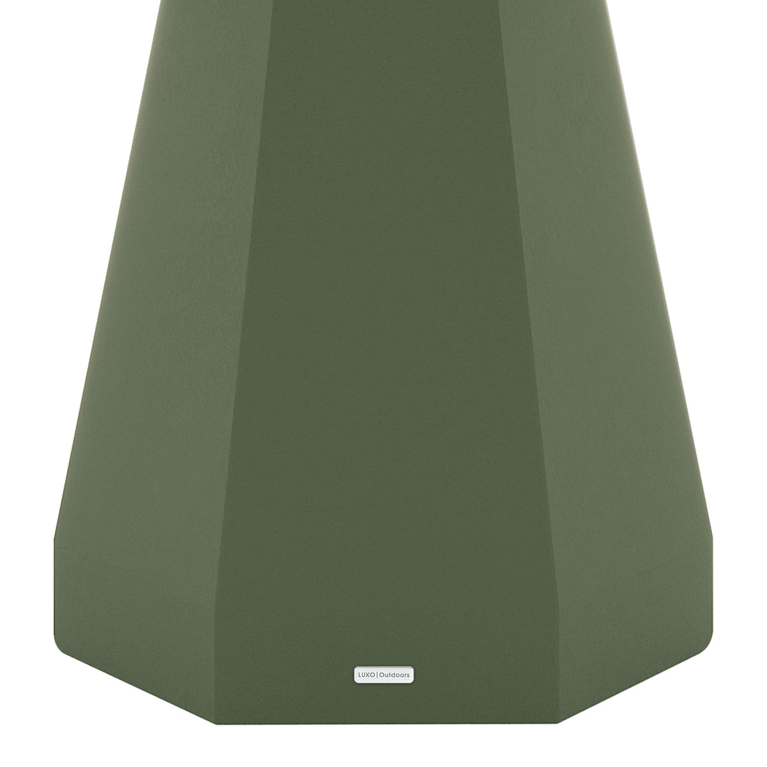 Orson 80cm Round Concrete Dining Table in Green