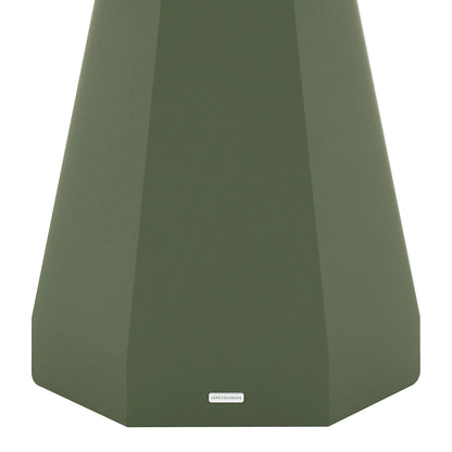Orson 80cm Round Concrete Dining Table in Green