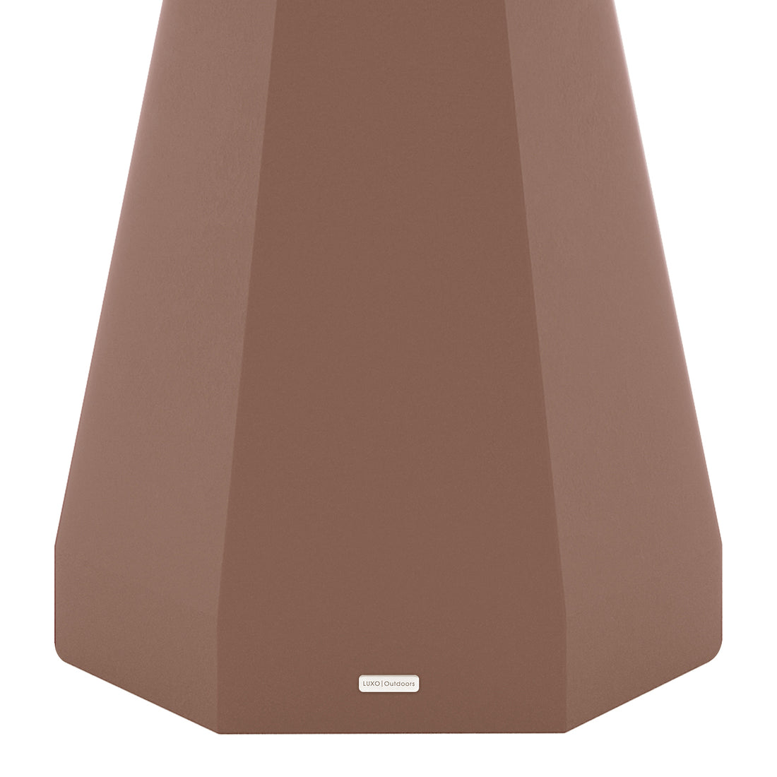 Orson 80cm Round Concrete Dining Table in Mocha Mousse
