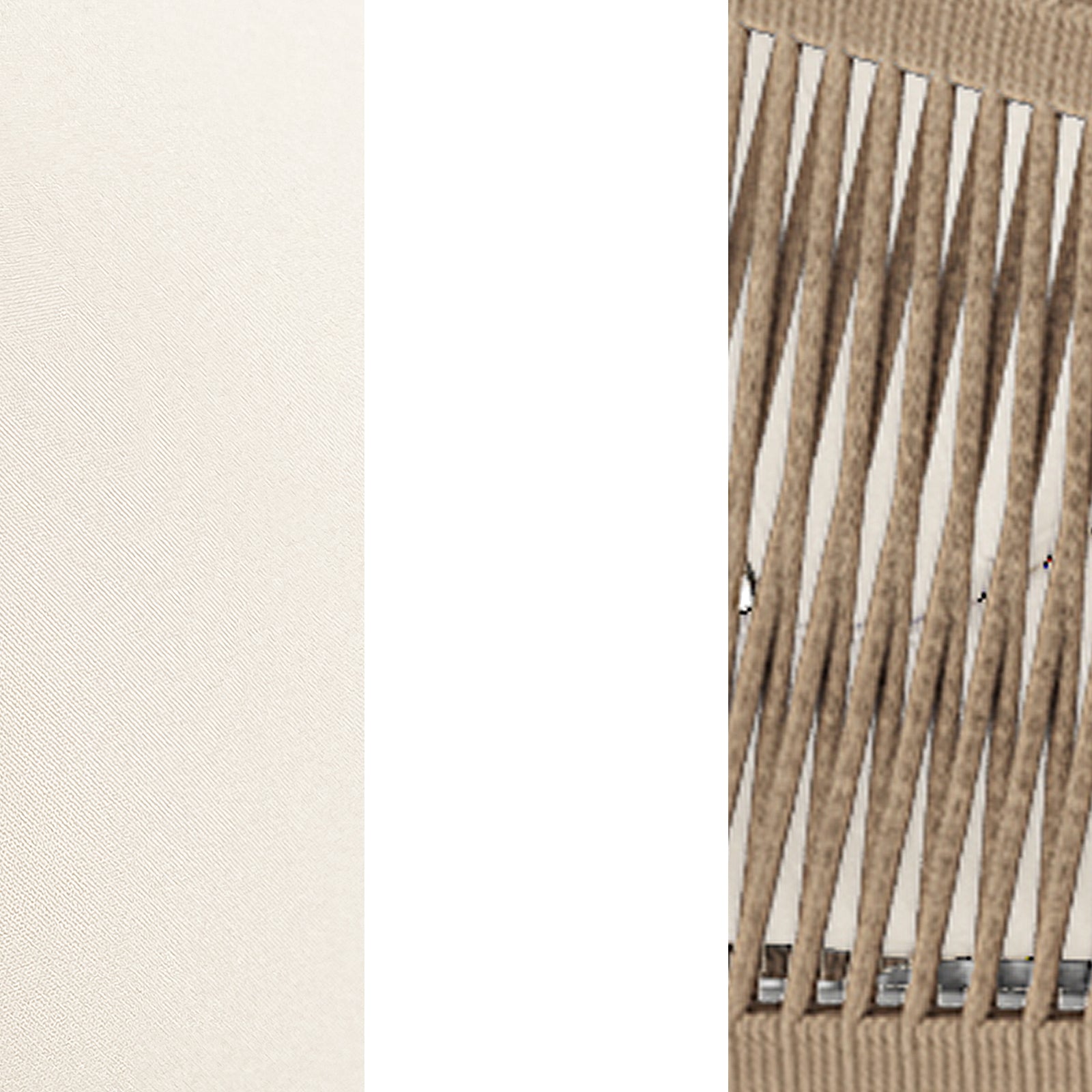 Close-up of the Vernon 6 Seater Aluminium Wicker Outdoor Dining Set, highlighting intricate wicker weaving and robust aluminium frame, showcasing its modern design and craftsmanship for stylish outdoor dining.