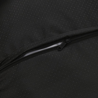 Kyra Medium Boucle Pet Bed – White with Black Base, featuring a plush, raised bolster design with a scratch-resistant boucle fabric, non-slip base, and a discreet hidden zipper for easy cover removal.