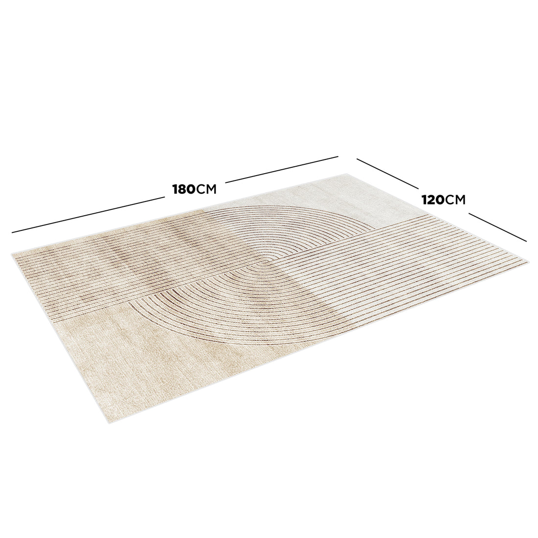 Lunder Modern Abstract Floor Rug 120 x 180cm