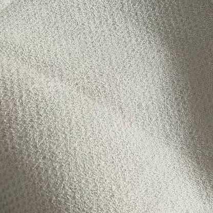 Close-up view of the Zubuin 180x300cm Shaggy Plush Rectangular Rug in White, showcasing its soft, fluffy texture resembling lambskin, ideal for adding luxury and comfort to any room.