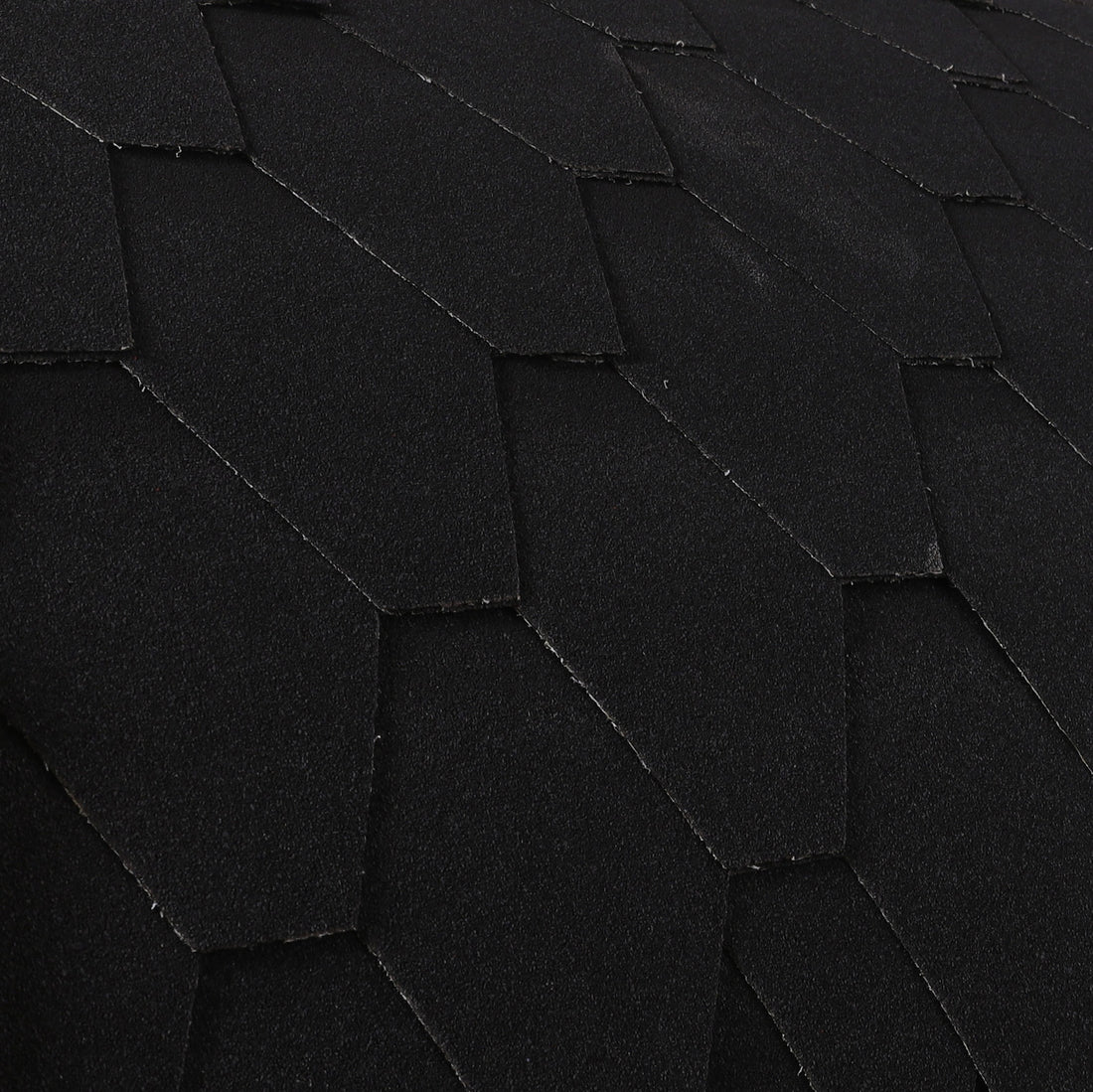 Close-up of Luola 4-Person Barrel Sauna Roof Tiles, showcasing their durable asphalt texture, designed to protect outdoor saunas from weather damage, fitting perfectly on the Luola sauna.