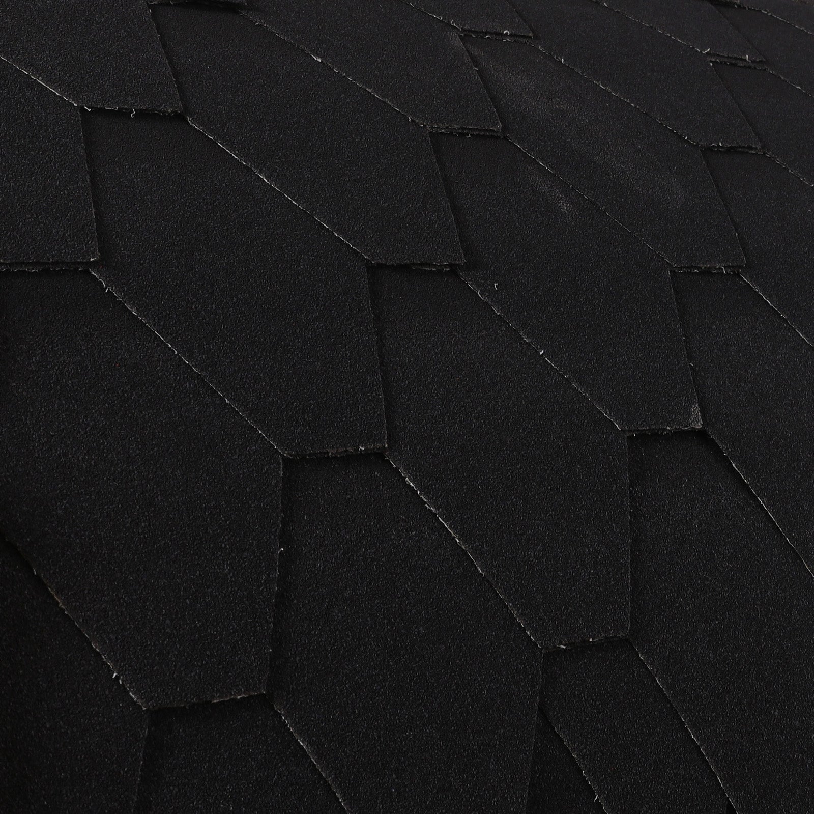 Close-up of Luola 4-Person Barrel Sauna Roof Tiles, showcasing their durable asphalt texture, designed to protect outdoor saunas from weather damage, fitting perfectly on the Luola sauna.