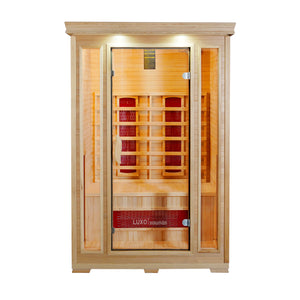 Taavi 2 Person Ceramic Infrared Indoor Home Sauna