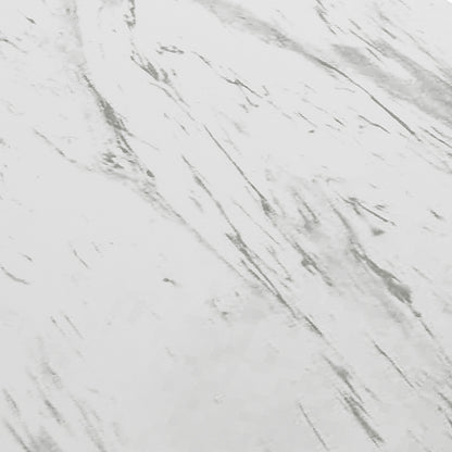 Alessia 100cm Round Concrete Coffee Table White Marble features a smooth, round top with subtle gray veining and rests on three unique sphere-shaped bases, showcasing modern elegance and artistic design.