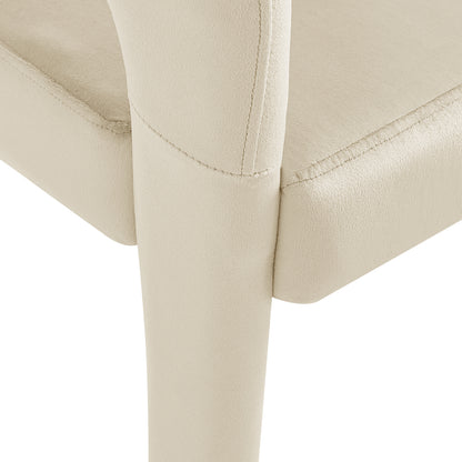 Eisha Velvet Bar Stool Set of 2 features plush, velvet upholstery with a curved backrest and armrests, a sturdy metal frame, and a built-in footrest for enhanced comfort and support.