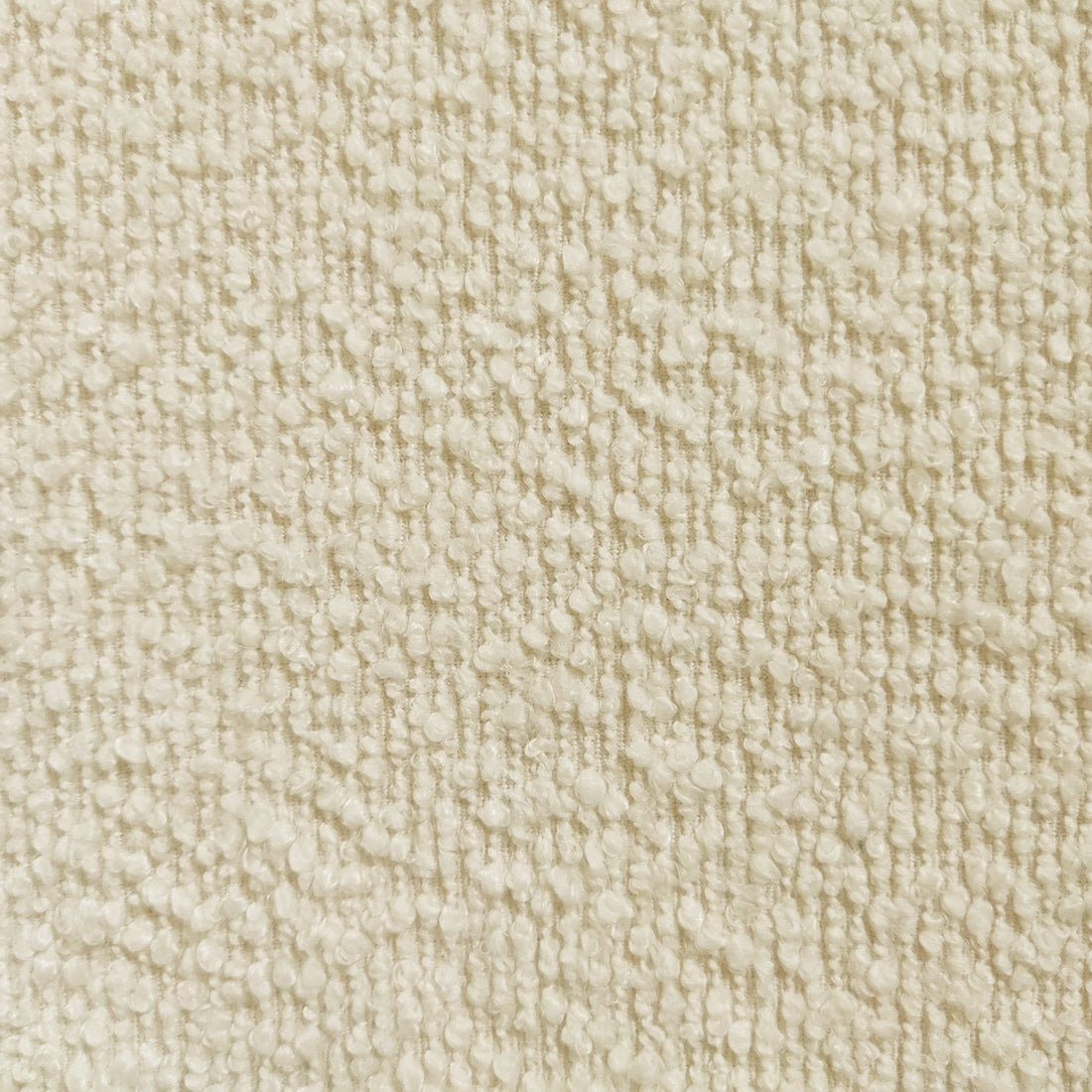 Maddi Boucle Hardwood Dining Chair Beige, showcasing a close-up of its textured boucle fabric, curved backrest, and sturdy American wood frame, highlighting its sophisticated design and comfortable ergonomic features.