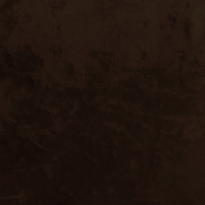 Mariah Velvet Upholstered Accent Chair - Mocha Brown features a luxurious, slightly mottled dark-brown texture, reminiscent of leather or suede, highlighting its elegant and timeless design.