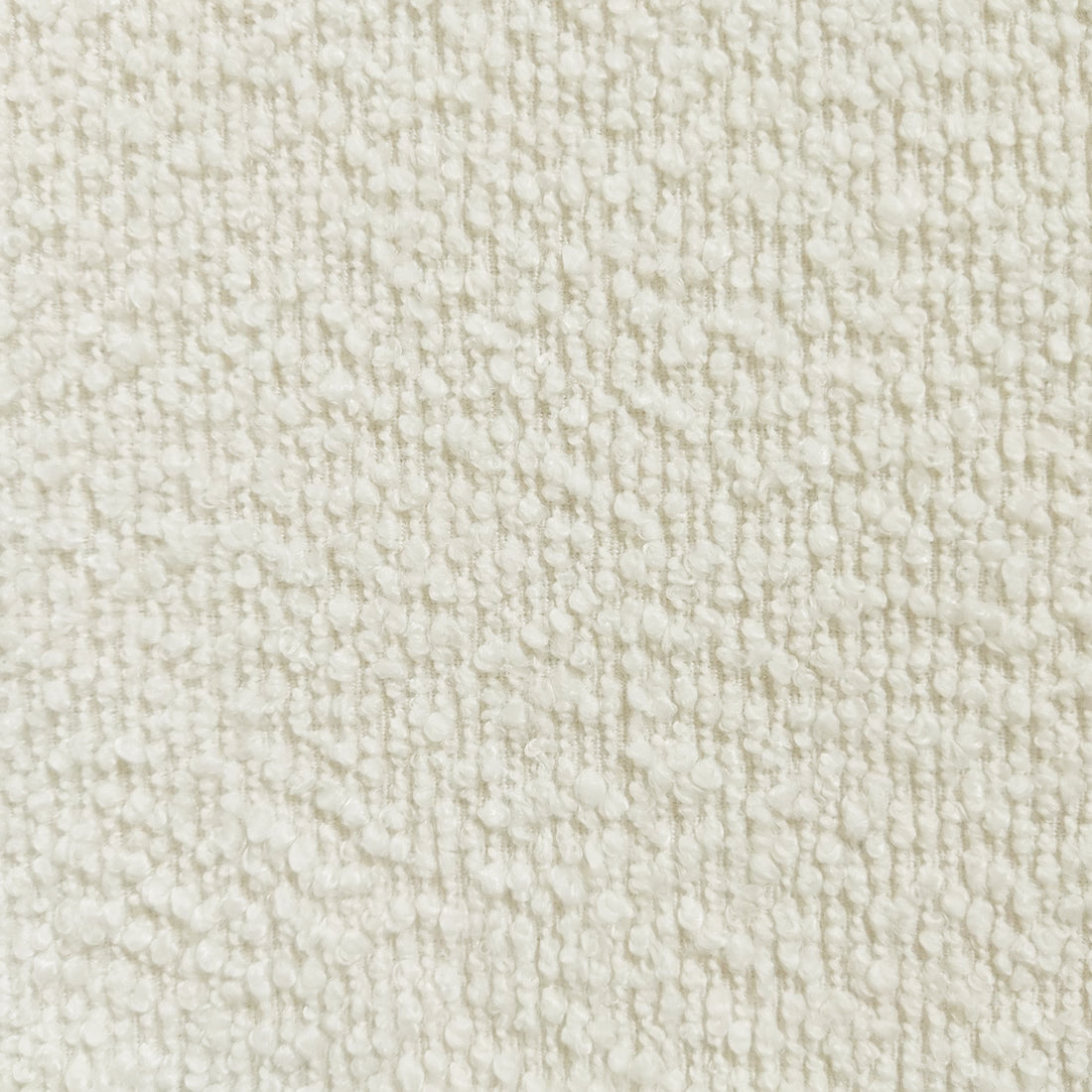 Wubin Boucle Solid Oak Round Dining Chair Cream White Set of 2, featuring boucle fabric upholstery, solid oak frame, and elegant wood accents, with anti-slip pads on the legs for stability.