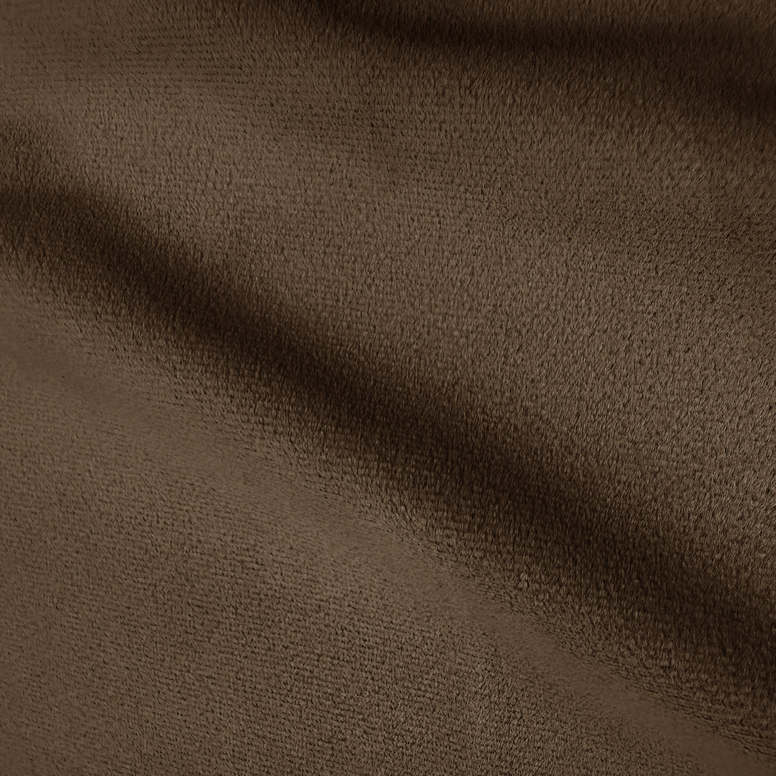Brisol 3.5 Seater Velvet Curved Sofa in Warm Taupe Brown