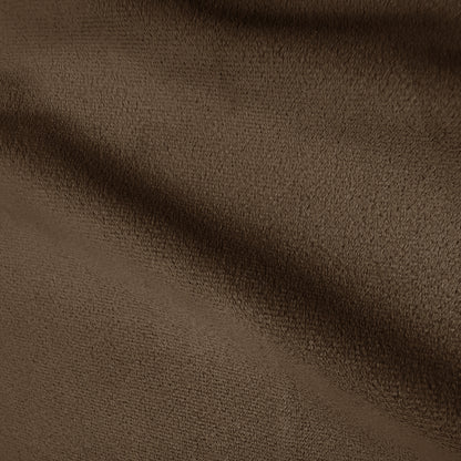 Brisol 3.5 Seater Velvet Curved Sofa in Warm Taupe Brown