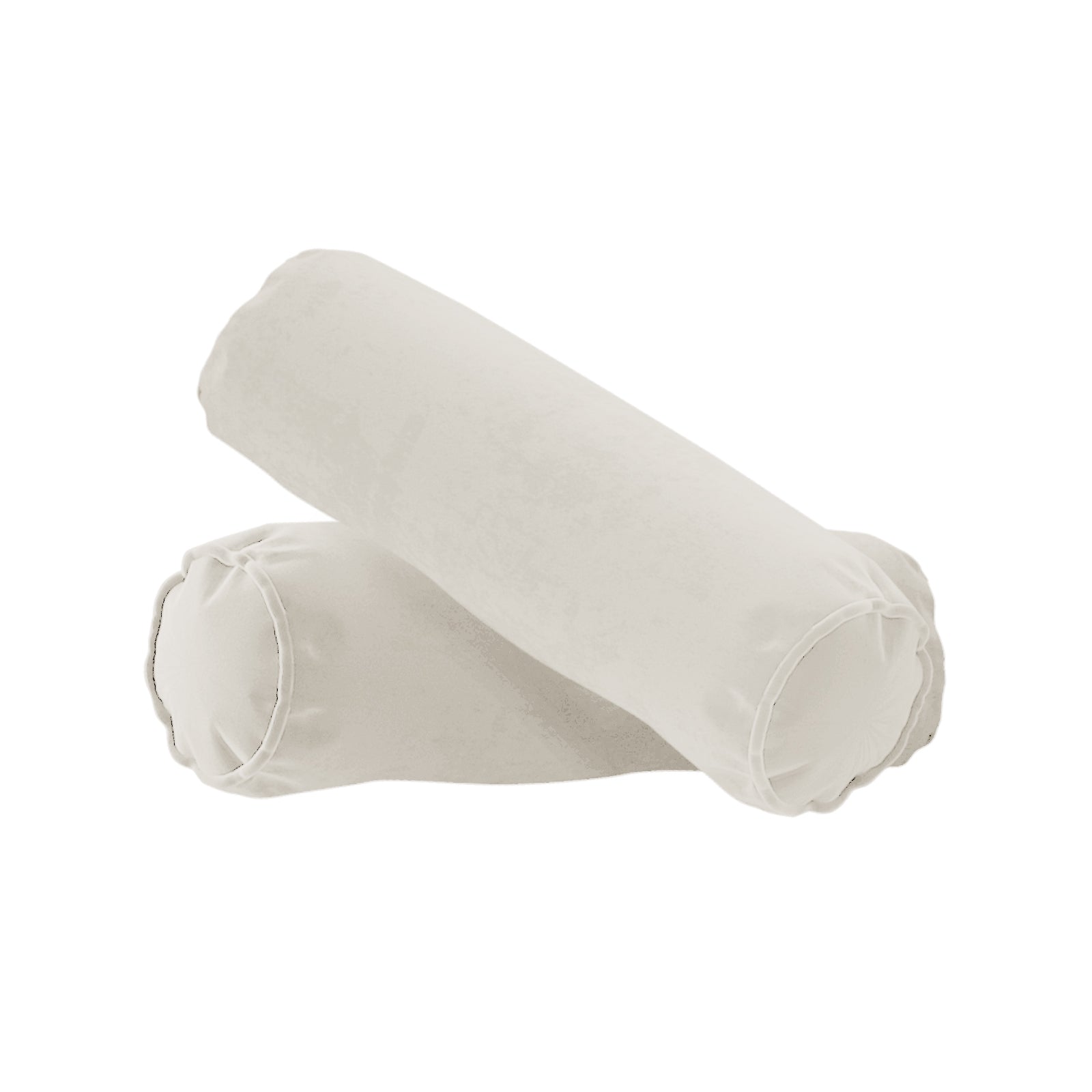 Close-up of a white pillow on the Claude 3 Seater Velvet Sofa with Chaise, emphasizing its plush texture and luxurious design, highlighting the comfort and elegance of the sofa's accessories.