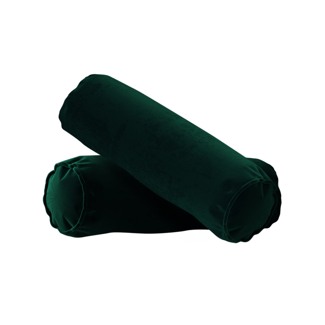 Close-up of the Claude 3 Seater Velvet Sofa with Chaise in elegant velvet, showcasing its plush texture and modern design, complemented by round pillows, ideal for any stylish interior.