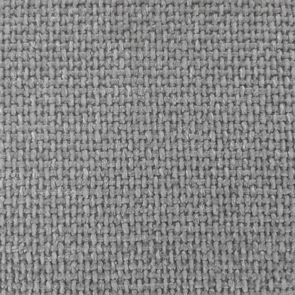 Emiken Chenille Ottoman Stool Warm Grey, showcasing a close-up of its soft chenille fabric, highlighting the elegant texture and plush appearance, perfect for adding comfort and style to any room.