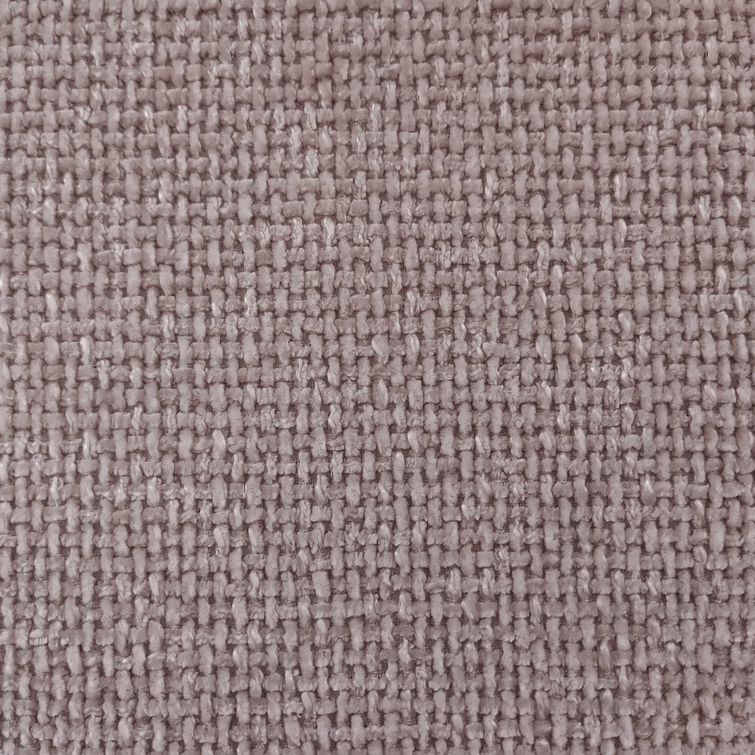 Close-up of the Hirokoz Chenille Ottoman Stool in Light Pink, showcasing its textured chenille fabric and plush cushioning on a sturdy wood frame, highlighting its modern elegance and comfort.