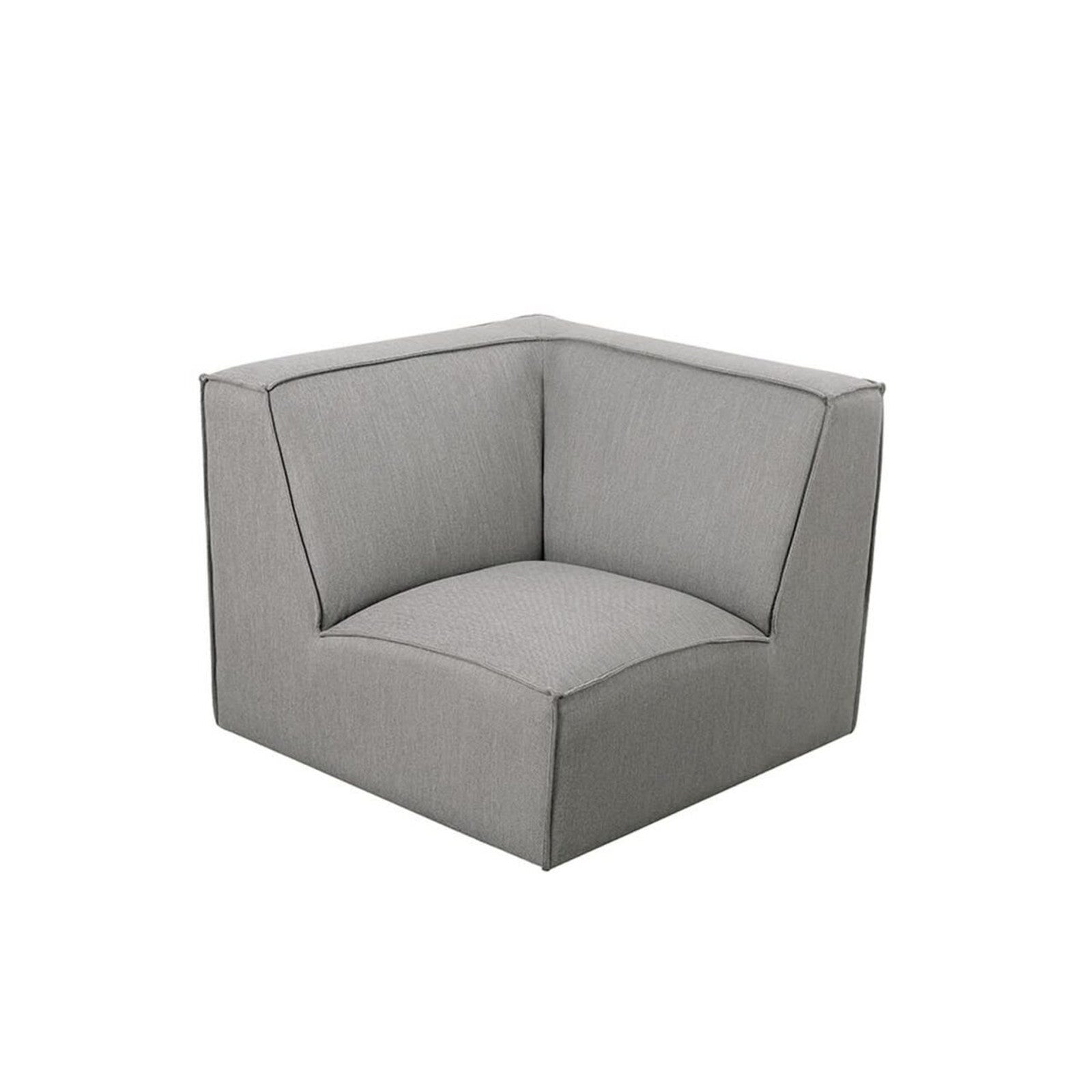 Ivanna Fabric Corner Modular Sofa - Grey