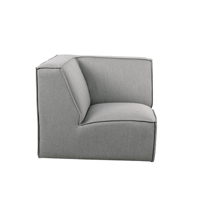 Ivanna Fabric Corner Modular Sofa - Grey
