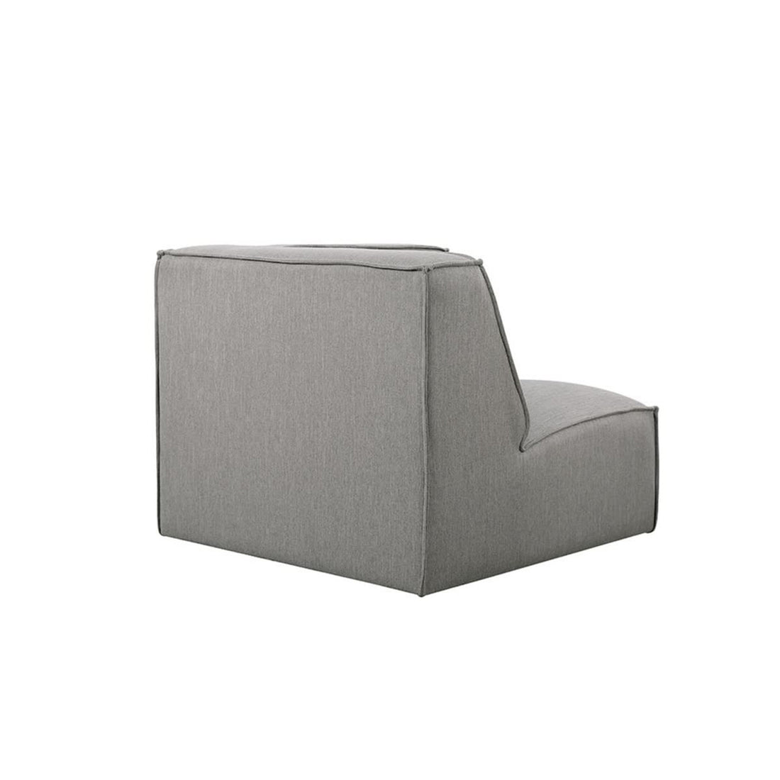 Ivanna Fabric Corner Modular Sofa - Grey