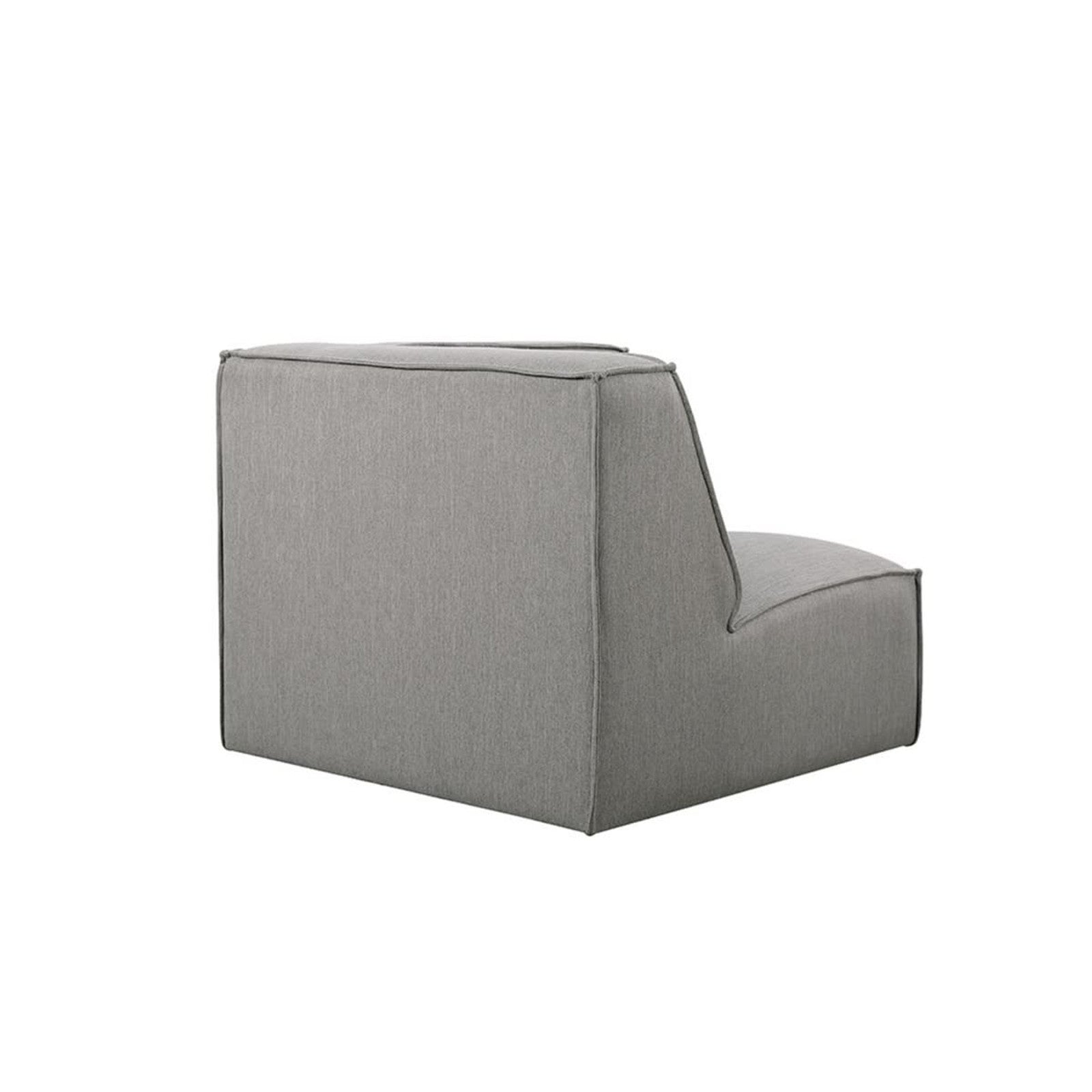 Ivanna Fabric Corner Modular Sofa - Grey