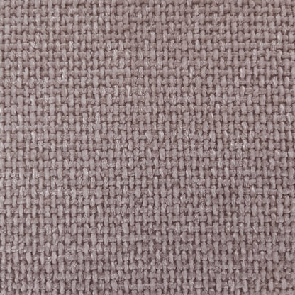 Close-up of the Kotrina Linen Chenille Accent Armchair Light Pink, showcasing its textured chenille fabric and elegant curved design, highlighting the plush 9cm cushion and supportive structure for luxurious comfort.