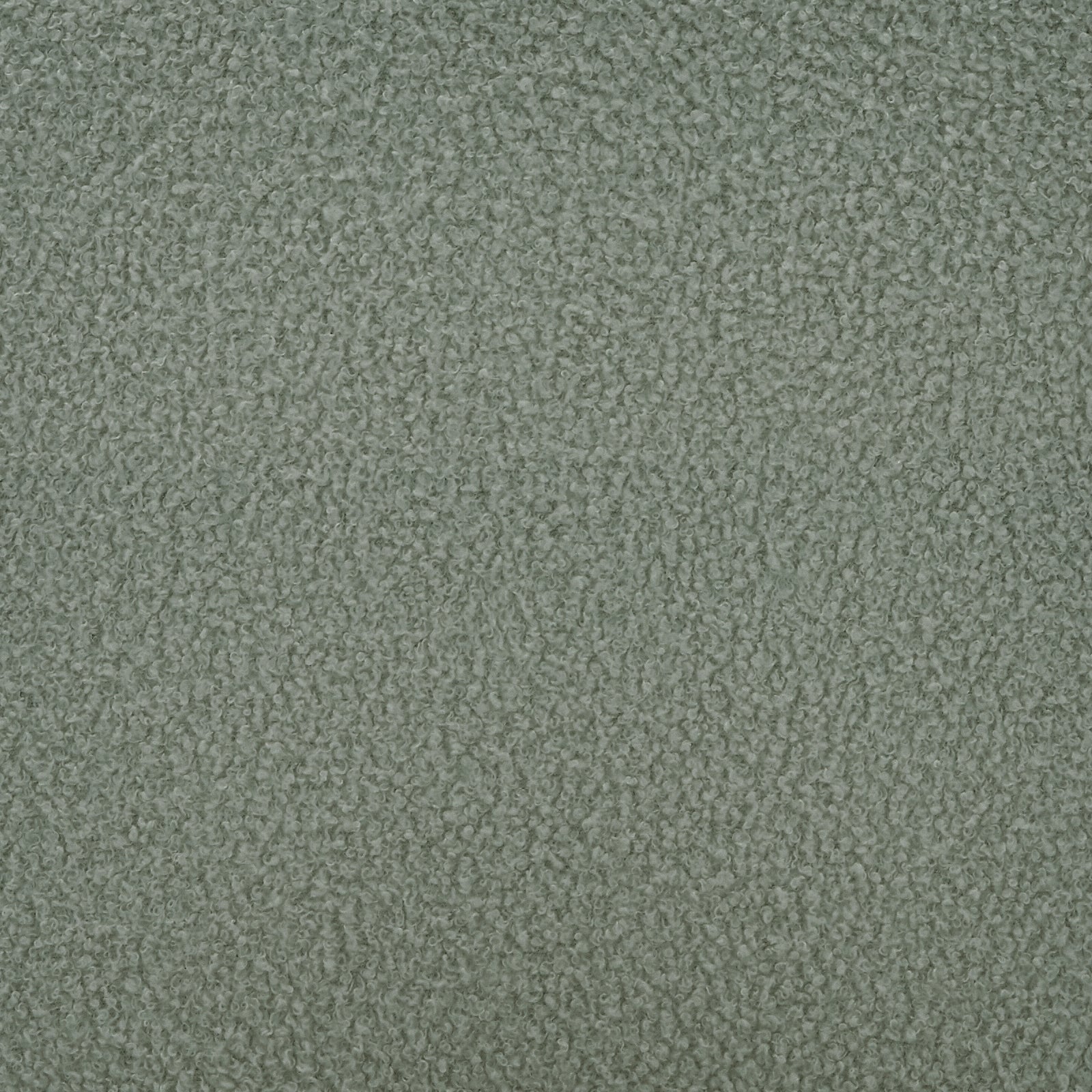 Close-up of Ligeia Boucle Plush Cushioned Rocking Chair in Mint Green, showcasing the textured loop-pile boucle fabric upholstery, highlighting its soft, padded, and cozy appearance, perfect for comfortable relaxation.