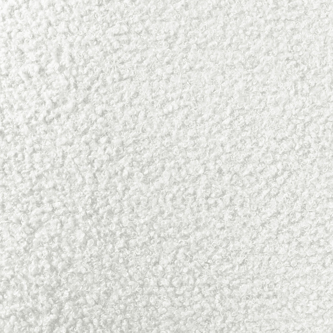 Lyana 7 Seater Boucle Sofa Set in Cream White, showcasing a close-up of its textured, looped-pile fabric surface, resembling sherpa-style fleece, offering both elegance and comfort.