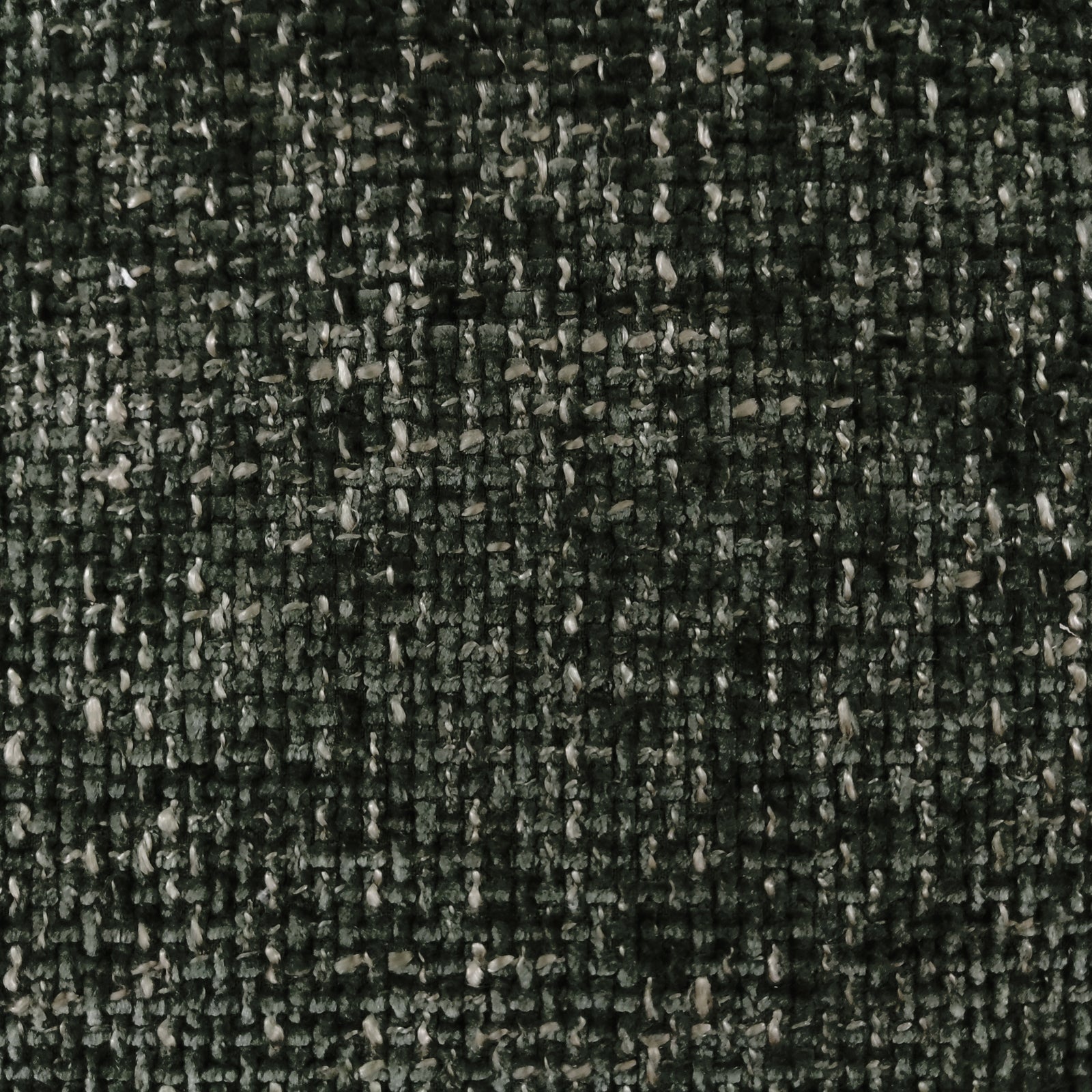 Close-up of the Marlona Linen Chenille Accent Armchair, showcasing its plush chenille fabric and abstract pattern, indicative of its elegant design and sturdy craftsmanship.