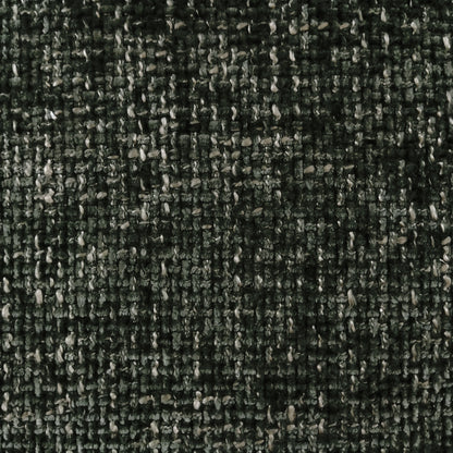 Close-up of the Marlona Linen Chenille Accent Armchair, showcasing its plush chenille fabric and abstract pattern, indicative of its elegant design and sturdy craftsmanship.