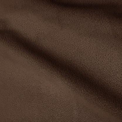 Talor 2 Seater Modular Curved Velvet Sofa in Warm Taupe Brown