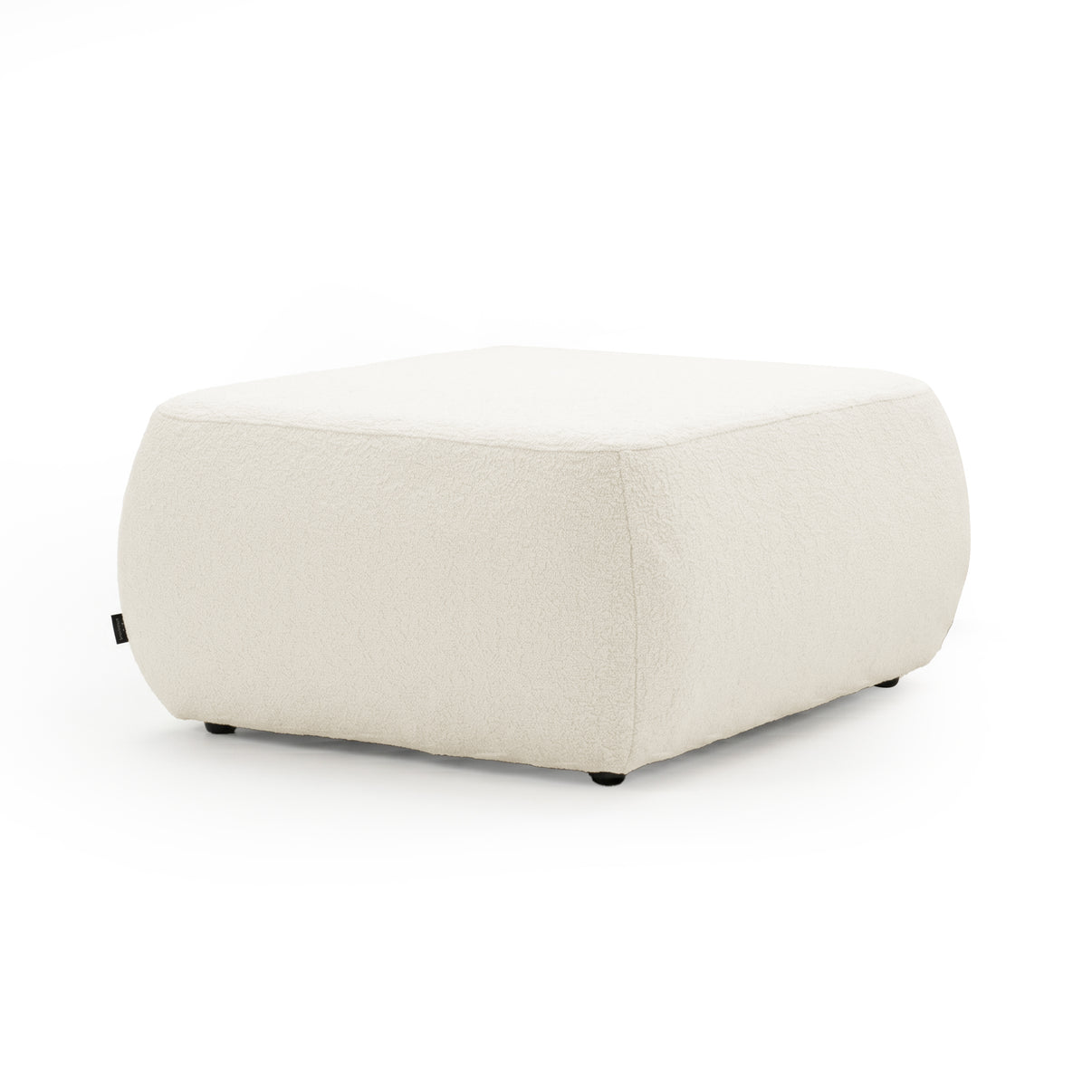 Vornell Modular Performance Boucle Ottoman in Cream White – Luxo Living