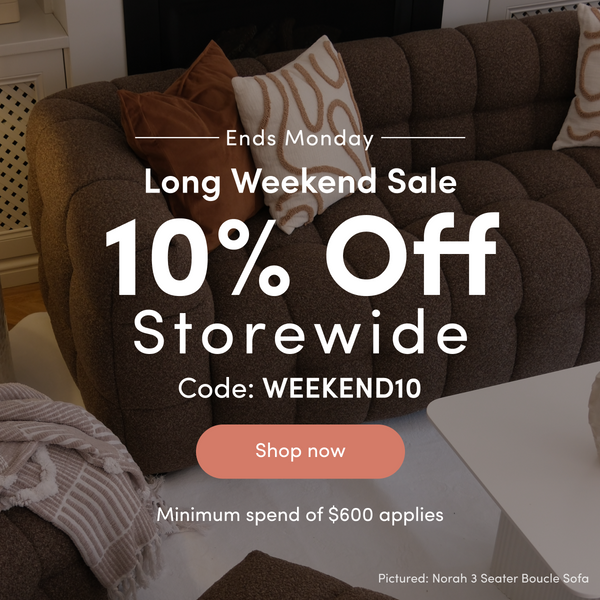 Long Weekend Sale. 10% Off Storweide with code: WEEKEND10