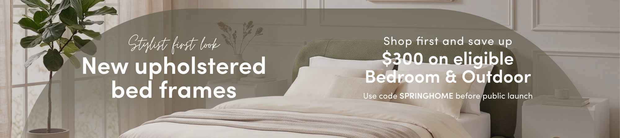 Exclusive early access to our new Modular Cloud Sofas