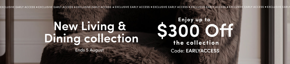 Exclusive early access to our new Modular Cloud Sofas