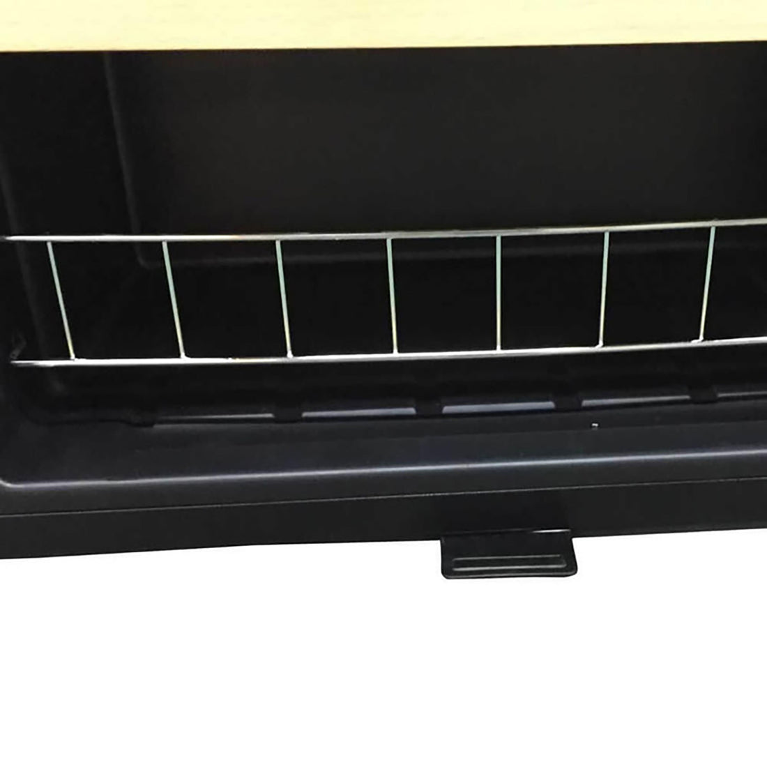 VinoVault C130 45 Bottle Single Zone Wine Fridge – Black, featuring a sleek black exterior, dual-glass door with UV tint, and beech wood shelving, ideal for stylish, temperature-controlled wine storage.