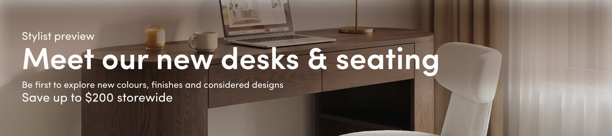 Exclusive early access to our new bedside tables