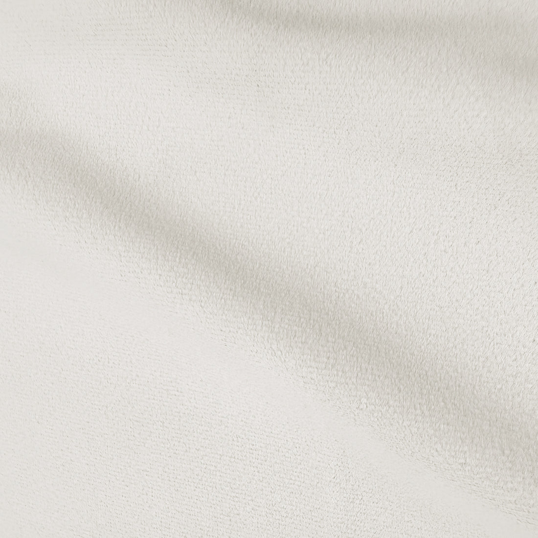 Close-up of softly textured cream upholstery fabric