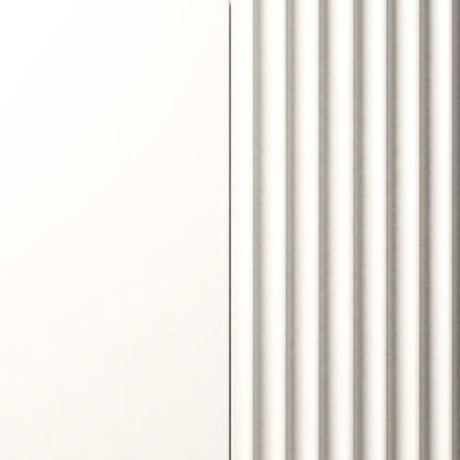 Close-up detail of a white textured furniture surface.