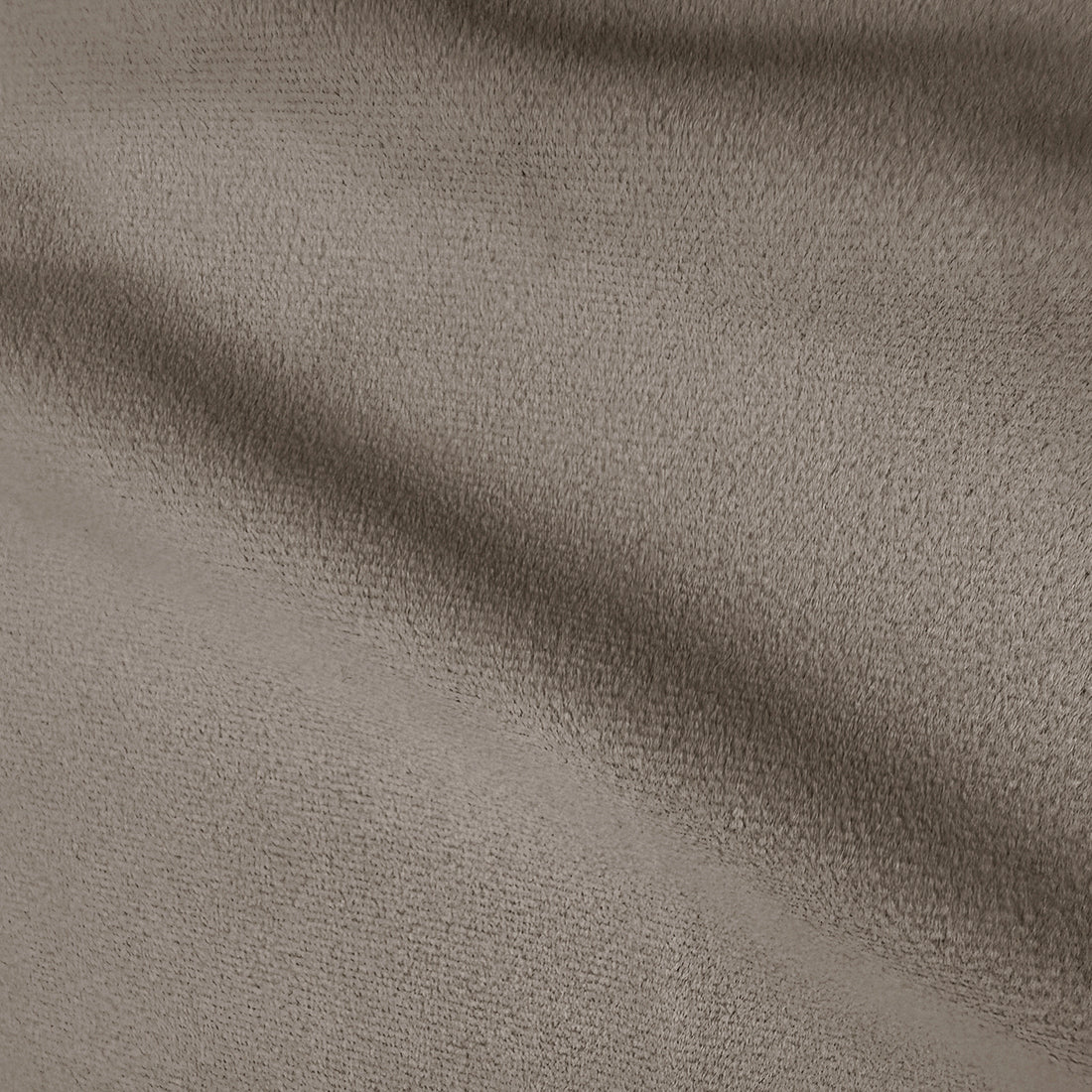 Close-up of taupe upholstered fabric texture