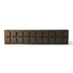 Adrian 220cm Storage TV Unit in Walnut