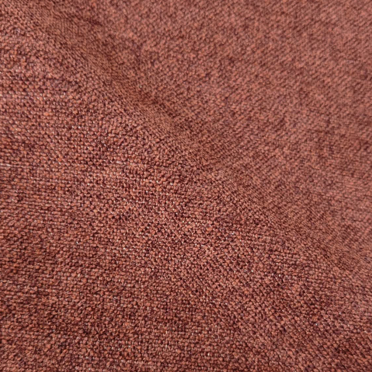 Close-up of reddish-brown fabric texture
