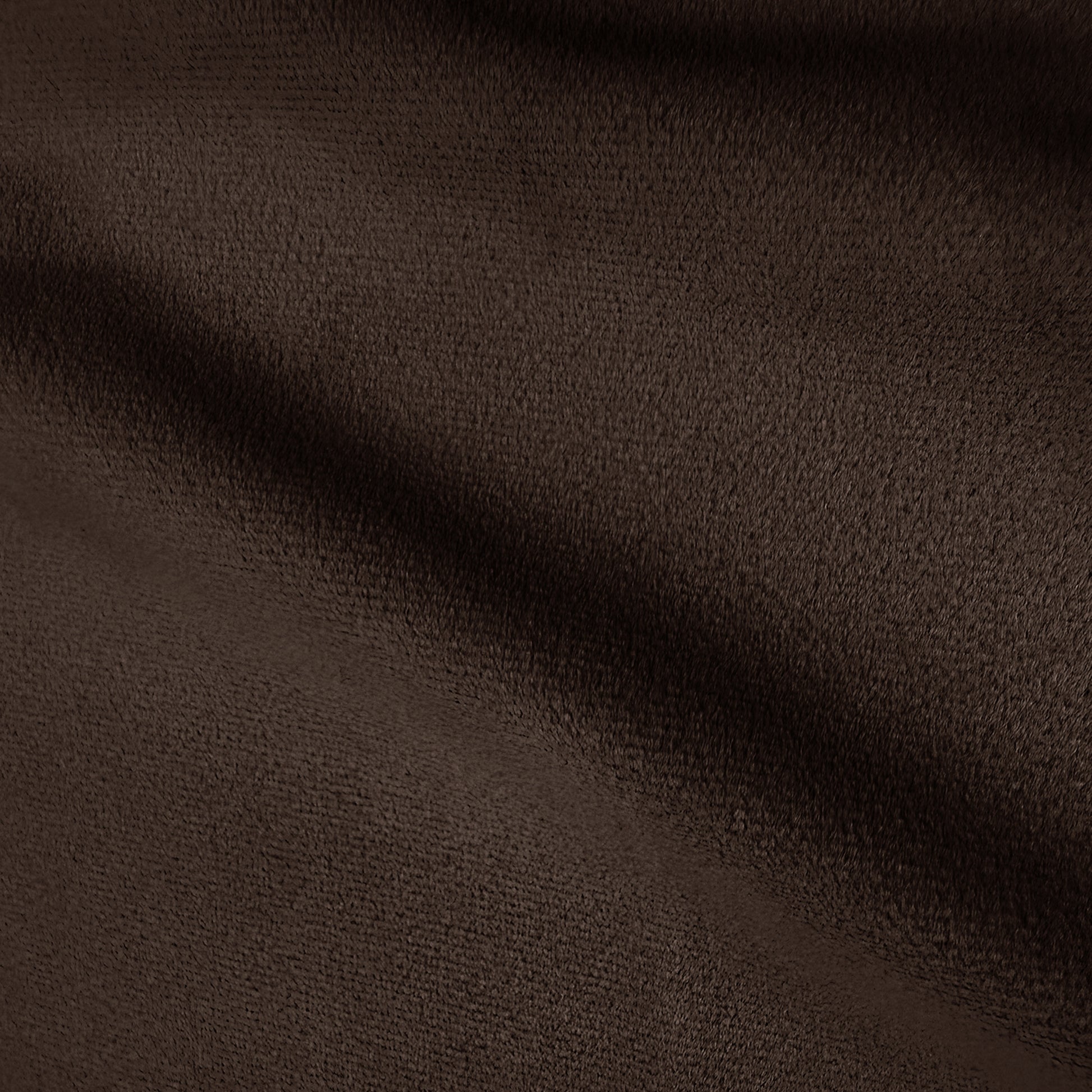 Close-up of brown upholstered fabric texture