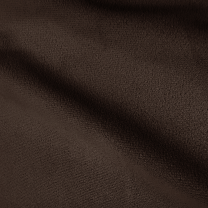 Close-up of brown upholstered fabric texture