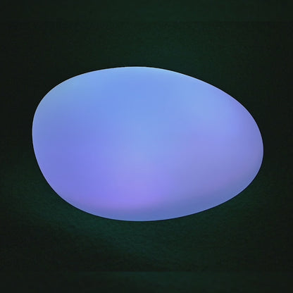22cm Solar Garden Rock Lamp – Waterproof LED RGB Light with Remote Control.